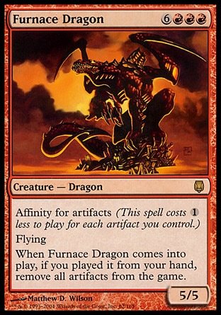 【JPN】《熔爐巨龍/Furnace Dragon》[玄鐵]