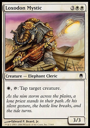 【JPN】《象族秘教徒/Loxodon Mystic》[玄鐵]