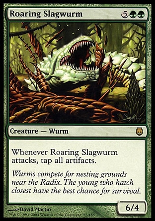 【JPN】《咆哮熔滓亞龍/Roaring Slagwurm》[玄鐵]