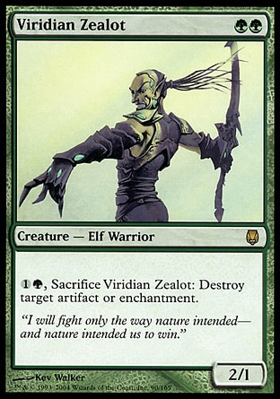 【JPN】《暗碧族狂信者/Viridian Zealot》[玄鐵]