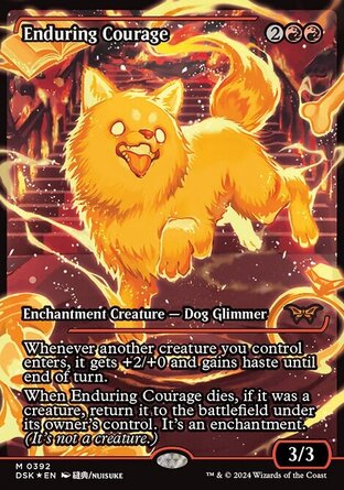 【JPN】 ☆Foil☆ 《永續勇氣體/Enduring Courage》[暮悲邸：鬼屋驚魂]