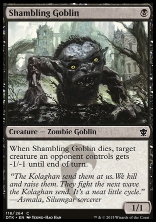 【JPN】《跛行鬼怪/Shambling Goblin》[韃契龍王]