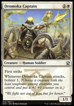 【JPN】《卓茉卡族隊長/Dromoka Captain》[韃契龍王]