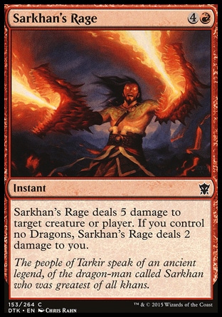 【JPN】《薩坎之怒/Sarkhan's Rage》[韃契龍王]