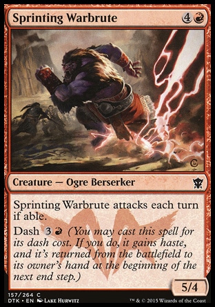【JPN】《疾馳戰魁/Sprinting Warbrute》[韃契龍王]