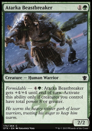 【JPN】《安塔卡族伏獸師/Atarka Beastbreaker》[韃契龍王]