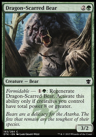 【JPN】《龍痕熊/Dragon-Scarred Bear》[韃契龍王]