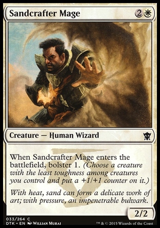 【JPN】《塑砂法師/Sandcrafter Mage》[韃契龍王]