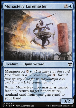 【JPN】《寺院識古家/Monastery Loremaster》[韃契龍王]