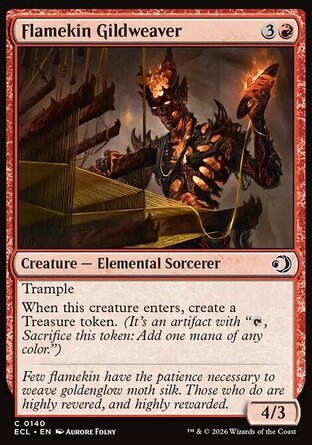【ENG】《紡金炎身/Flamekin Gildweaver》[洛溫：闇影籠罩]