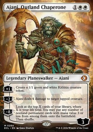 【ENG】《外域照護阿耶尼/Ajani, Outland Chaperone》[洛溫：闇影籠罩]