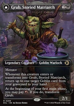 【ENG】 ☆Foil☆ 《盛譽族母尋寶/Grub, Storied Matriarch》[洛溫：闇影籠罩]