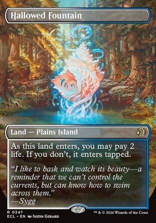 【ENG】 ☆Foil☆ 《崇聖噴泉/Hallowed Fountain》[洛溫：闇影籠罩]