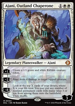 【ENG】《外域照護阿耶尼/Ajani, Outland Chaperone》[洛溫：闇影籠罩]