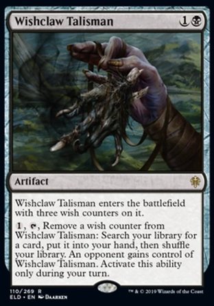 【JPN】《願爪飾符/Wishclaw Talisman》[艾卓王權]