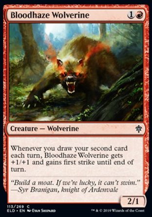 【JPN】《血迷狼獾/Bloodhaze Wolverine》[艾卓王權]