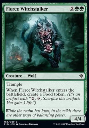 【JPN】《兇猛獵巫狼/Fierce Witchstalker》[艾卓王權]