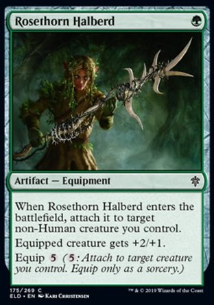 【JPN】《玫茨長戟/Rosethorn Halberd》[艾卓王權]