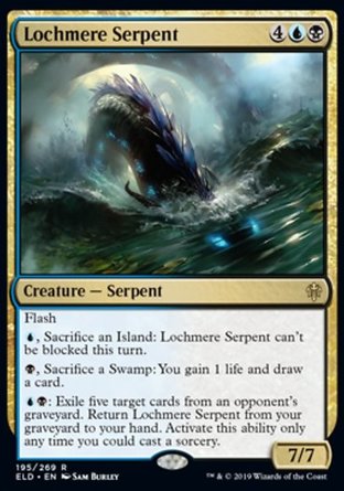【ENG】 ☆Foil☆ 《密爾湖巨蛇/Lochmere Serpent》[艾卓王權]