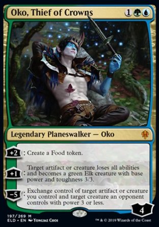【JPN】《竊冠甌柯/Oko, Thief of Crowns》[艾卓王權]