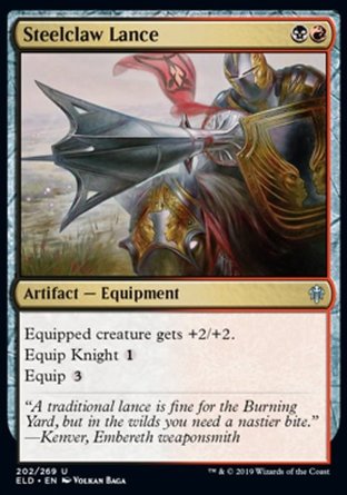 【JPN】《鋼爪長槍/Steelclaw Lance》[艾卓王權]
