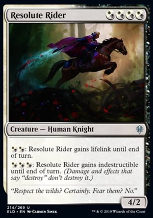 【JPN】《堅毅騎兵/Resolute Rider》[艾卓王權]