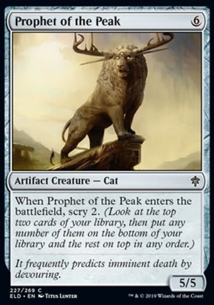 【JPN】《峰頂先知/Prophet of the Peak》[艾卓王權]