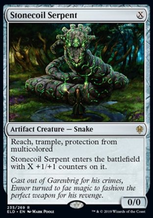 【JPN】《石卷巨蛇/Stonecoil Serpent》[艾卓王權]