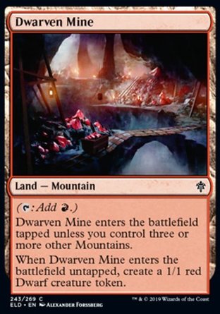 【JPN】《矮人礦脈/Dwarven Mine》[艾卓王權]