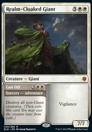 【JPN】《披世巨人#褪下披風/Realm-Cloaked Giant#Cast Off》[艾卓王權]