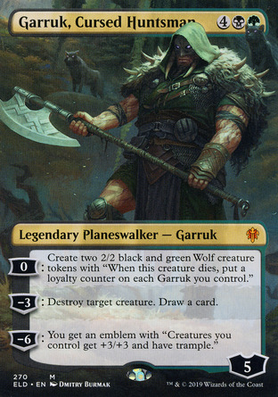 【ENG】《遭詛獵人賈路/Garruk, Cursed Huntsman》[艾卓王權]