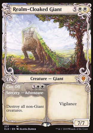 【JPN】《披世巨人#褪下披風/Realm-Cloaked Giant#Cast Off》[艾卓王權添趣]