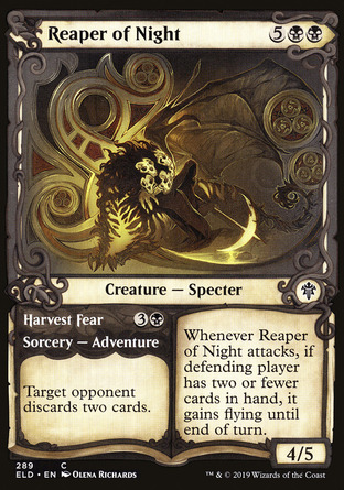 【JPN】《暗夜死神#收割恐懼/Reaper of Night#Harvest Fear》[艾卓王權添趣]