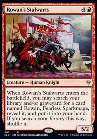 【JPN】《蘿婉的堅兵/Rowan's Stalwarts》[艾卓王權]