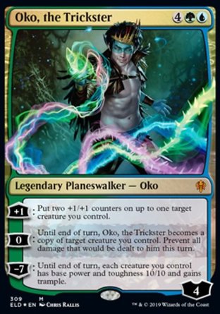 【JPN】《幻法仙靈甌柯/Oko, the Trickster》[艾卓王權]