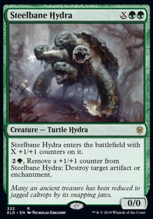 【JPN】《厭鋼多頭龍/Steelbane Hydra》[艾卓王權]