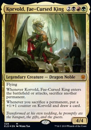 【JPN】《受詛國王寇沃/Korvold, Fae-Cursed King》[艾卓王權]