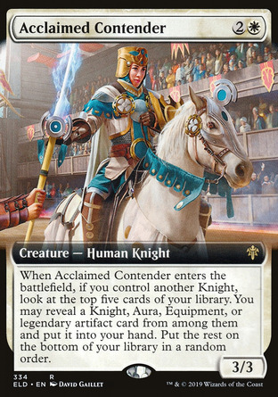 【ENG】《受譽競爭者/Acclaimed Contender》[艾卓王權添趣]