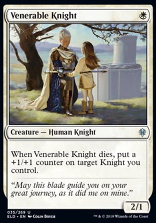【JPN】《高年騎士/Venerable Knight》[艾卓王權]