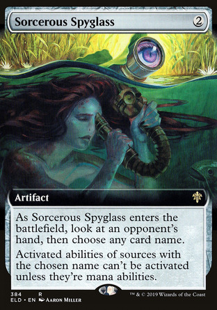 【ENG】 ☆Foil☆ 《巫視望遠鏡/Sorcerous Spyglass》[艾卓王權添趣]