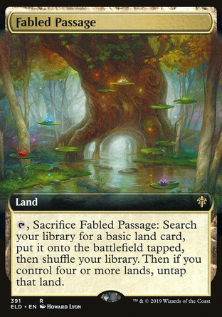 【JPN】 ☆Foil☆ 《神奇小徑/Fabled Passage》[艾卓王權]