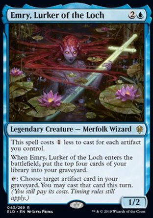【JPN】《深湖潛妖艾莉/Emry, Lurker of the Loch》[艾卓王權]