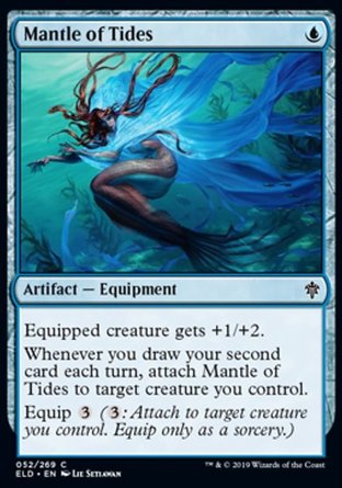 【JPN】《浪潮斗篷/Mantle of Tides》[艾卓王權]