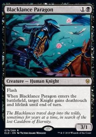 【JPN】《烏槍團典範/Blacklance Paragon》[艾卓王權]