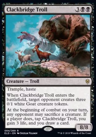 【JPN】《響橋巨魔/Clackbridge Troll》[艾卓王權]
