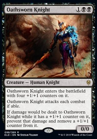 【JPN】《守誓騎士/Oathsworn Knight》[艾卓王權]