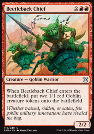 【JPN】《蟲背酋長/Beetleback Chief》[經典大師]