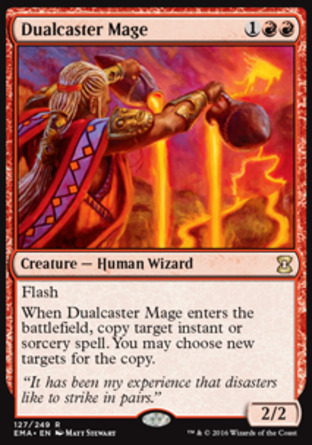 【JPN】《復詠法師/Dualcaster Mage》[經典大師]