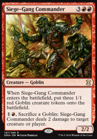 【JPN】《攻城指揮官/Siege-Gang Commander》[經典大師]