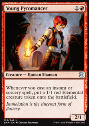 【JPN】《年輕烈焰術士/Young Pyromancer》[經典大師]